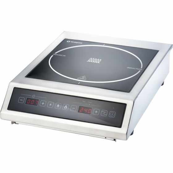 Induction cooker 3.5 watts, 230 volts, dimensions 330 x 415 x 110 mm (WxDxH)