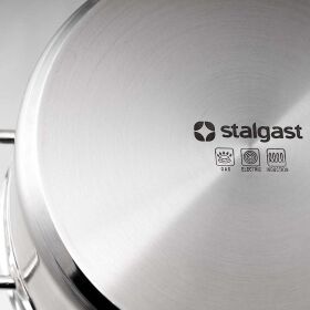 Soup pot high shape, with lid, Ø 200 mm, height 200 mm, 6.3 liters