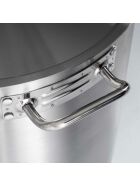 Soup pot high shape, with lid, Ø 240 mm, height 200 mm, 9 liters