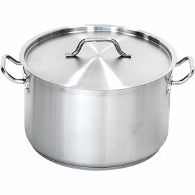 Medium-high soup pot with lid, Ø 160 mm, height 95...