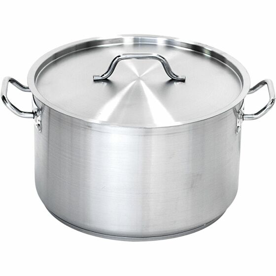 Medium-high soup pot with lid, Ø 200 mm, height 140 mm, 4.4 liters