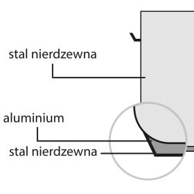 Suppentopf mittelhohe Form, mit Deckel, Ø 240 mm, Höhe 160 mm, 7,2 Liter