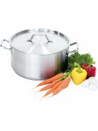 Soup pot with lid, Ø 280 mm, height 130 mm, 8 liters