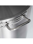 Soup pot with lid, Ø 400 mm, height 250 mm, 31.4 liters