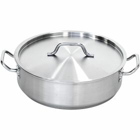 Stew pot with lid, Ø 360 mm, height 110 mm, 11.2...