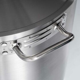 Soup pot without lid, Ø 400 mm, height 250 mm, 31.4 liters