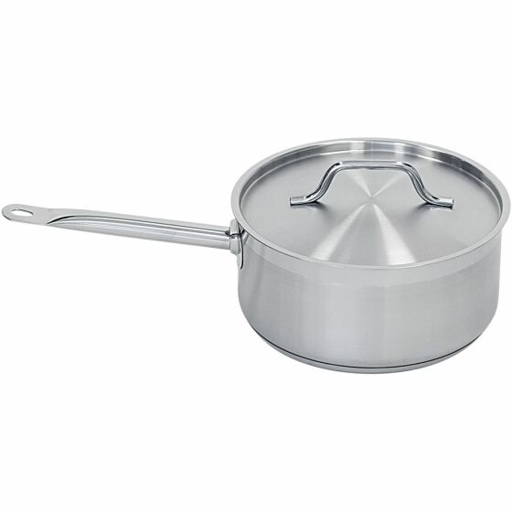 Saucepan with lid, Ø 200 mm, height 105 mm, 3.3 liters