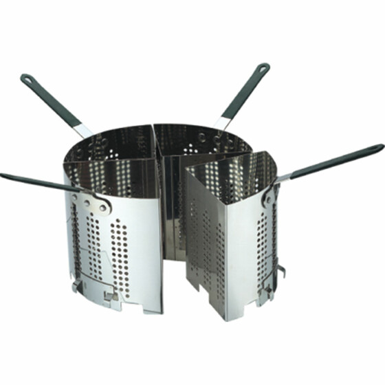 Pasta basket 4-part, Ø 300mm, height 180 mm, suitable for