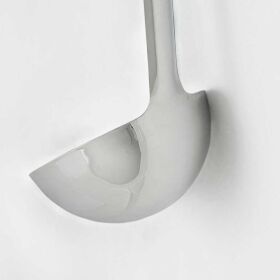 Monoblock ladle, ergonomic handle, 0.06 liters, Ø 6 cm