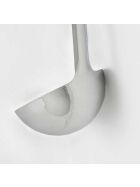 Monoblock ladle, ergonomic handle, 0.06 liters, Ø 6 cm