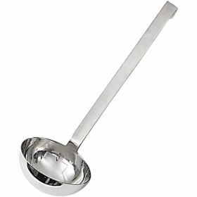 Monoblock ladle, ergonomic handle, 0.25 liters, Ø...
