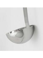 Monoblock ladle, ergonomic handle, 1.5 liters, Ø 18 cm