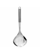 Fish / slotted spoon, round handle, length 34.5 cm