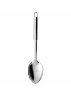 Serving spoon, round handle, length 32.8 cm