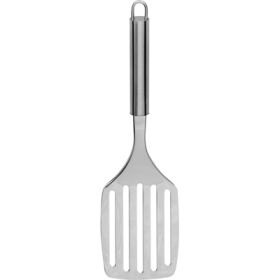 Slotted roast spatula, round handle, length 32 cm