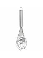 Ball whisk with 20 wires, round handle, length 27 cm