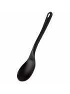 Serving spoon, made of glass fiber reinforced material, black, length 35 cm