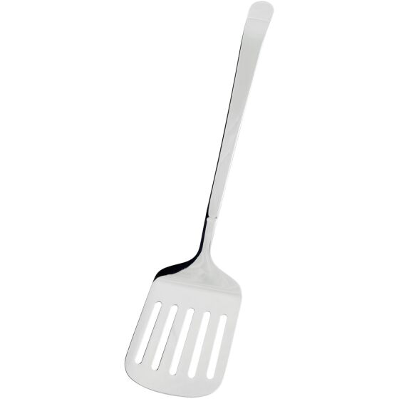 Roast spatula, highly polished, made from one piece, handle length 31.5 cm