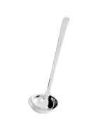 Soup ladle, highly polished, made from one piece, handle length 31 cm, 0.08 liters