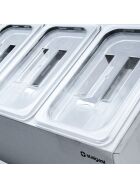 Stand for gastronorm containers - 5 x GN 1/4 (150 mm)