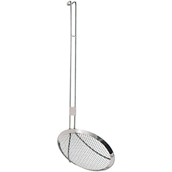 Mesh foam spoon, Ø 20 cm, handle length 45 cm