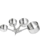 Messlöffelsatz 4-teilig, 0,06 bis 0,25 Liter