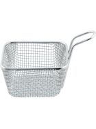 Square frying basket, 10 x 9 x 6 cm (WxDxH)