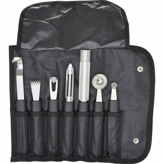 Carving knife set, 8 pieces