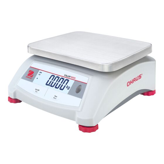 Kitchen scales, capacity 3 kg, division 0.5 g, dimensions 255 x 305 x 115 mm (WxDxH)