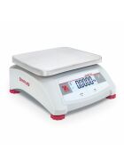 Kitchen scales, capacity 3 kg, division 0.5 g, dimensions 255 x 305 x 115 mm (WxDxH)