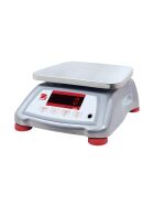 Kitchen scales waterproof, capacity 6 kg, division 1 g, dimensions 256 x 280 x 121 mm (WxDxH)