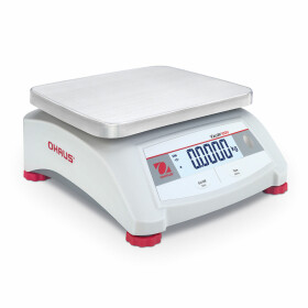 Kitchen scales waterproof, capacity 15 kg, division 2 g, dimensions 256 x 280 x 121 mm (WxDxH)