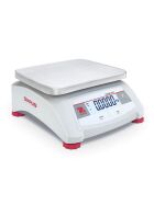 Kitchen scales waterproof, capacity 15 kg, division 2 g, dimensions 256 x 280 x 121 mm (WxDxH)