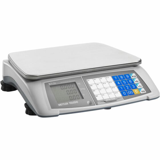 Sales scales, capacity 15 kg, division 5 g, dimensions 351 x 359 x 111 mm (WxDxH)