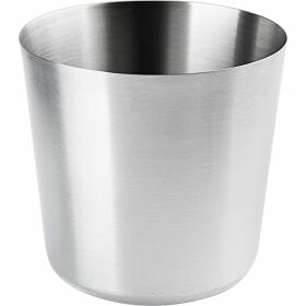 Stainless steel serving mug Ø 88 mm, height 85 mm,...
