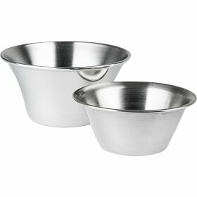 Dip bowl stainless steel Ø 72 mm, 120 ml