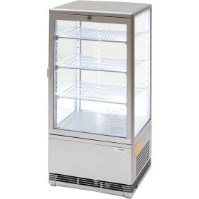 Refrigerated showcase with LED interior lighting, 78...
