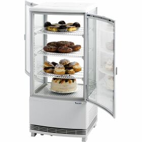 Refrigerated showcase with two doors, 86 liters,...