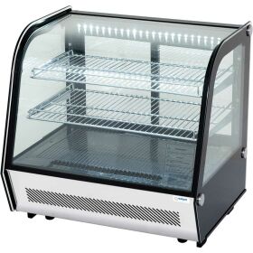 Cold counter with LED lighting, 120 liters, dimensions 702 x 568 x 686 mm (WxDxH)