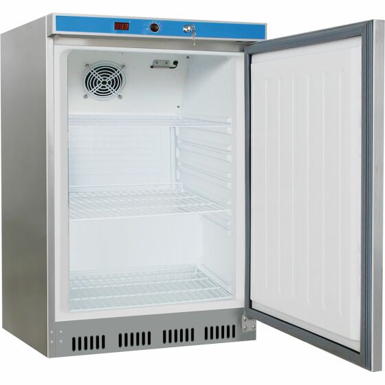Kühlschrank INOX, 200 Liter, Abmessung 600 x 600 x 850 mm (BxTxH)