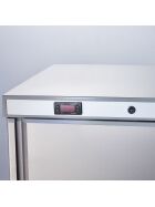 INOX freezer, 200 liters, dimensions 600 x 600 x 850 mm (WxDxH)