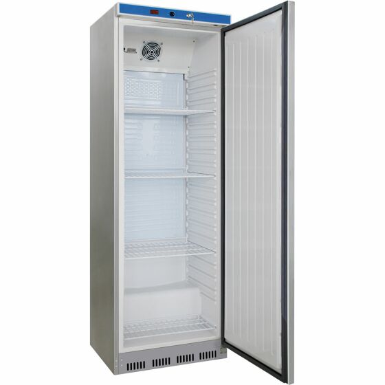 INOX freezer, 400 liters, dimensions 600 x 600 x 1850 mm (WxDxH)
