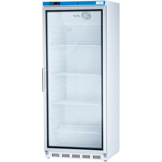 Fridge with glass door, 600 liters, dimensions 775 x 695 x 1900 mm (WxDxH)