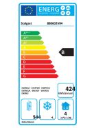 Edelstahl-Lager-Kühlschrank VT77E mit statischer Kühlung, 476 Liter Inhalt/netto