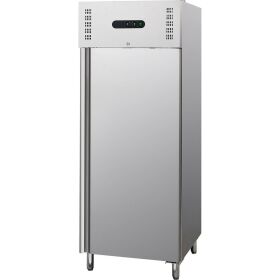 Stainless steel refrigerator, 700 liters, suitable for GN...