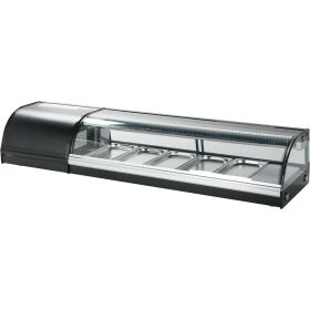 Sushi cooling display case for 4x GN1 / 3 (20 mm),...