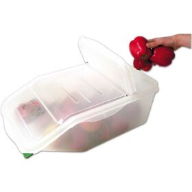 Storage container with lid, FIFO, 22.6 liters
