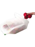 Storage container with lid, FIFO, 22.6 liters