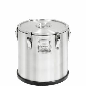 Stainless steel thermal container, 25 liters