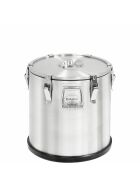 Stainless steel thermal container, 25 liters